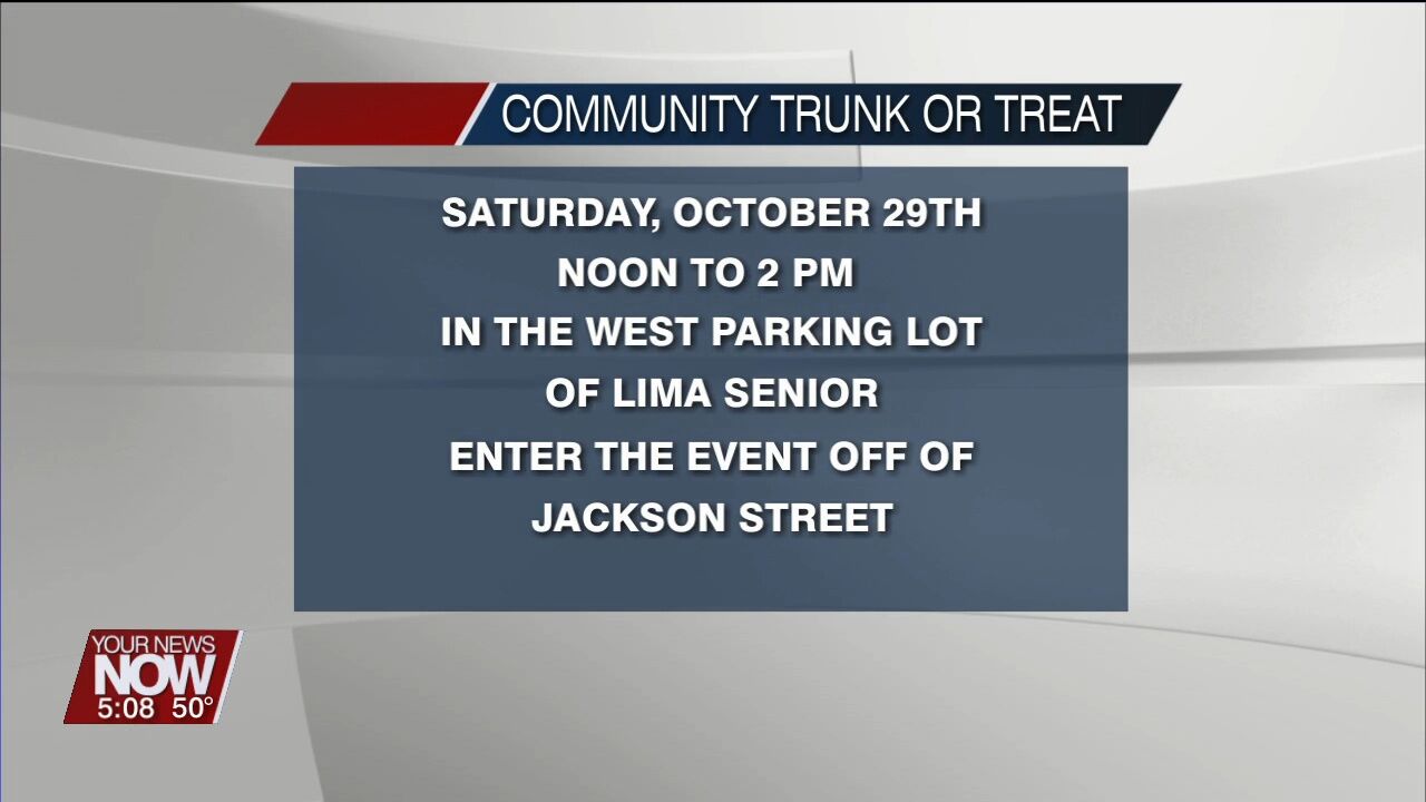 First community wide Trunk or Treat looks to be off to good start as over 60 businesses sign up